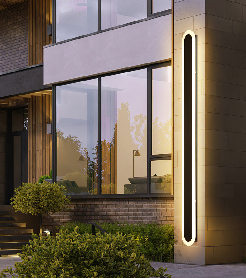 1-Light Black Minimalisme Appareils luminaires