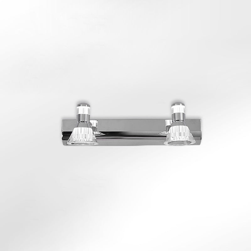 Metal Mirror Wall Lights Modern Simple Stlye Multi Heads Wall Mount Fixture
