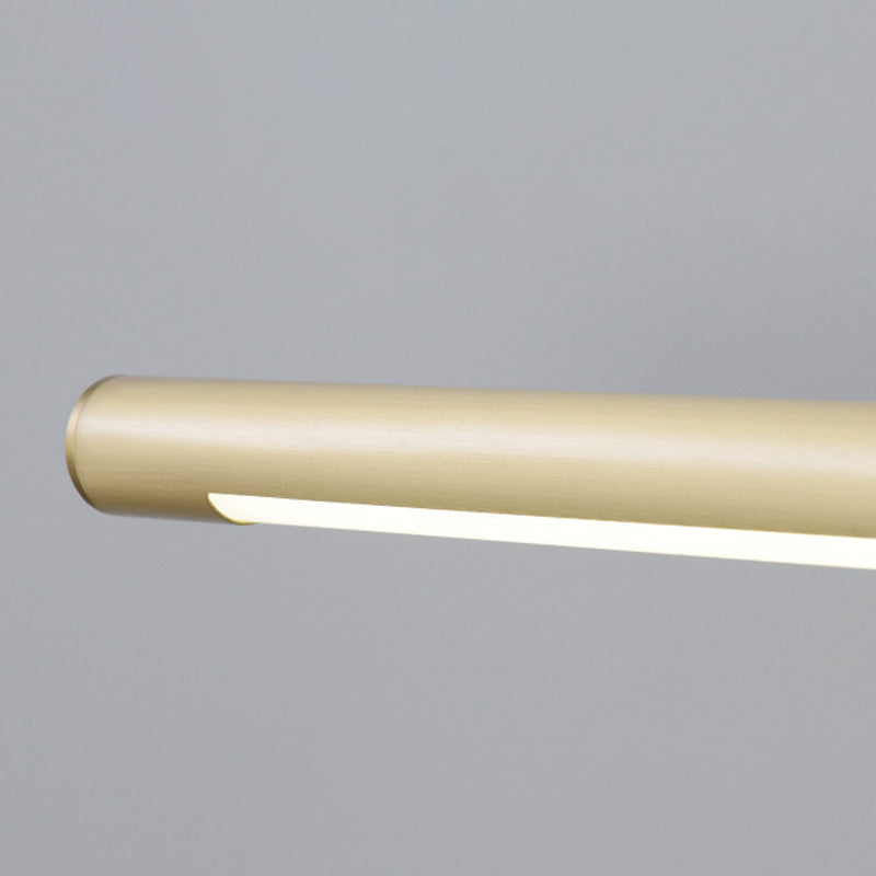 Metal linear Shade Mirror Wall Lights Modern 1 Head Wall Mount Fixture