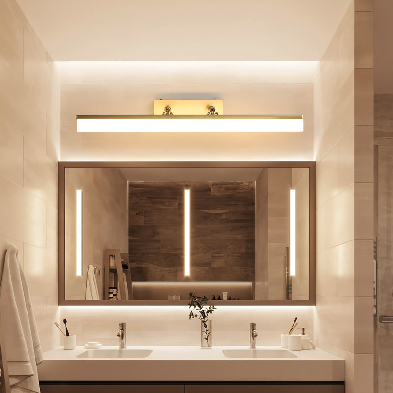 Accampella a switch a switing da muro di sfumatura moderna in metallo 1 lampada con applique in ottone