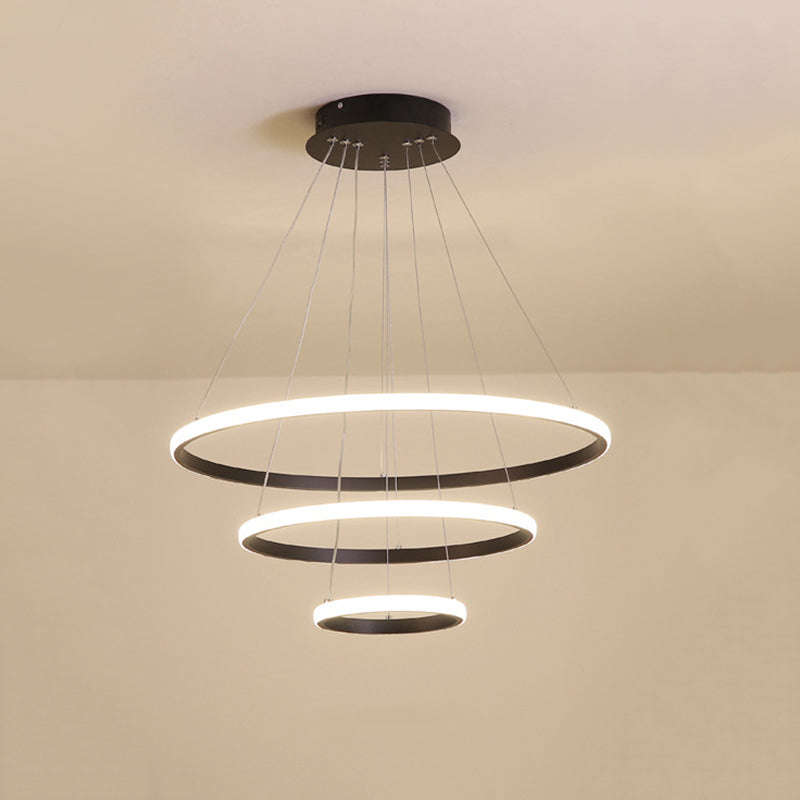 Nordic Modern Simple Style Pendant Chandelier Light for Living Room Dining Room