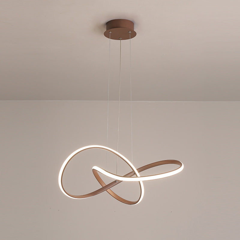 Característica moderna de estilo simple LED lámpara Luz para comedor para comedor de sala de estar dormitorio