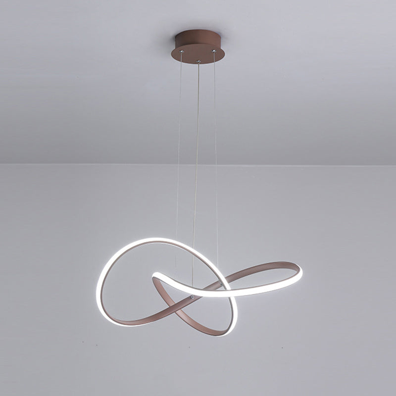 Característica moderna de estilo simple LED lámpara Luz para comedor para comedor de sala de estar dormitorio