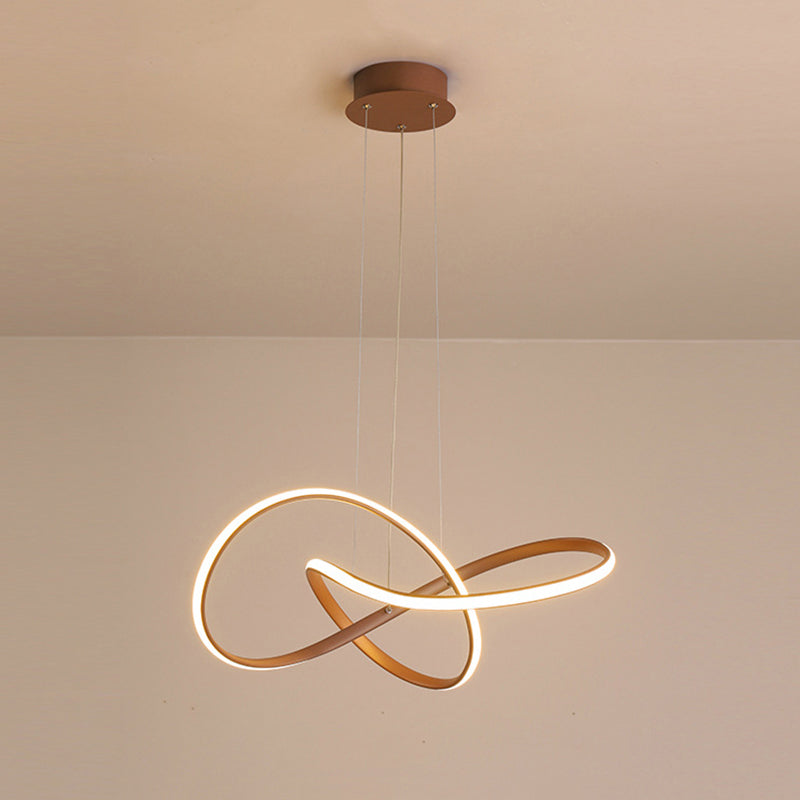 Característica moderna de estilo simple LED lámpara Luz para comedor para comedor de sala de estar dormitorio