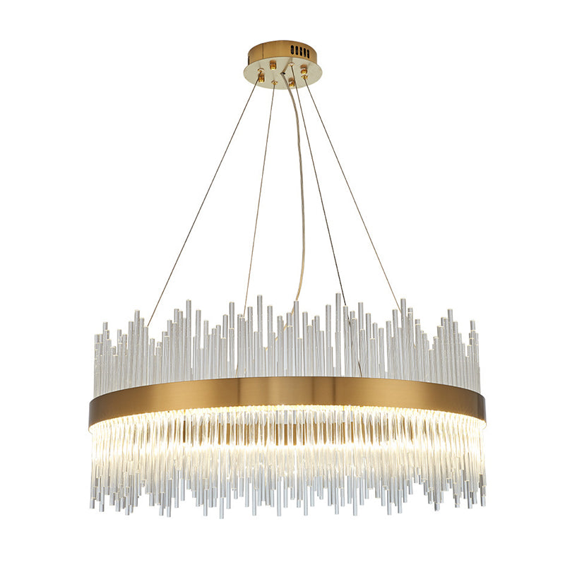 Luz de lujo moderno moderno simple led encogedor led lámpara luz para sala de estar dormitorio de comedor