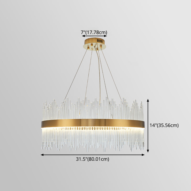 Luz de lujo moderno moderno simple led encogedor led lámpara luz para sala de estar dormitorio de comedor