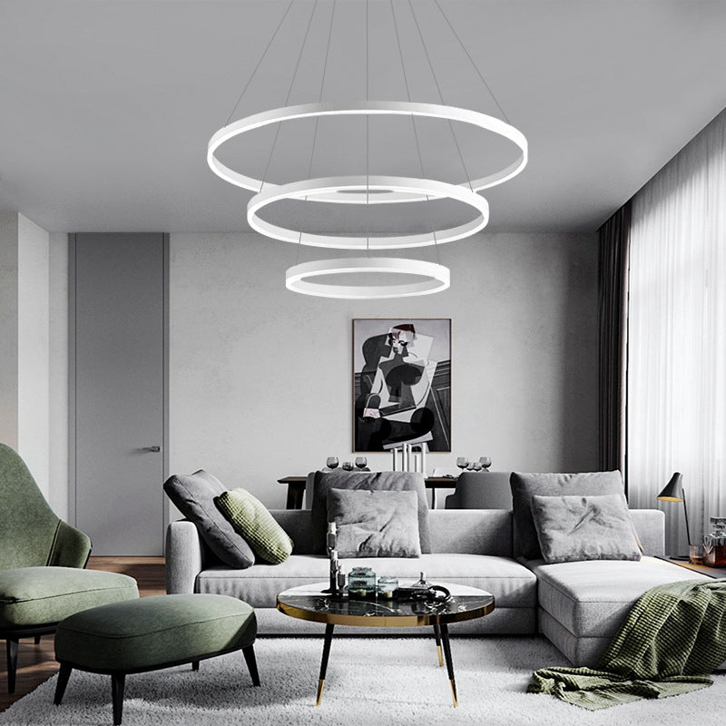 Pendre suspendant à lad la LED de style européen moderne pour salle à manger du salon