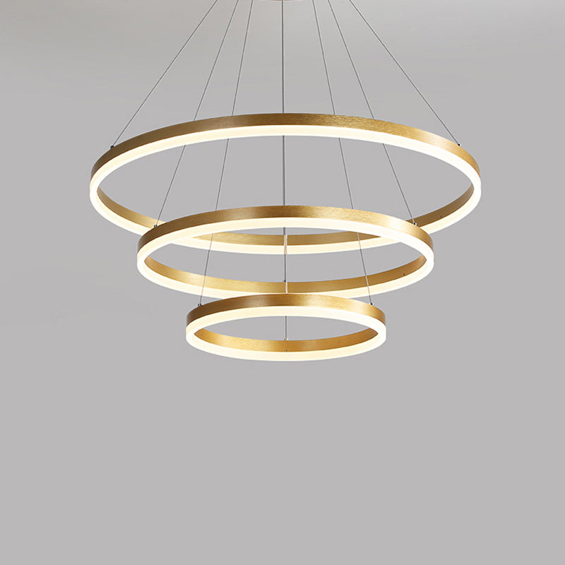 Pendre suspendant à lad la LED de style européen moderne pour salle à manger du salon