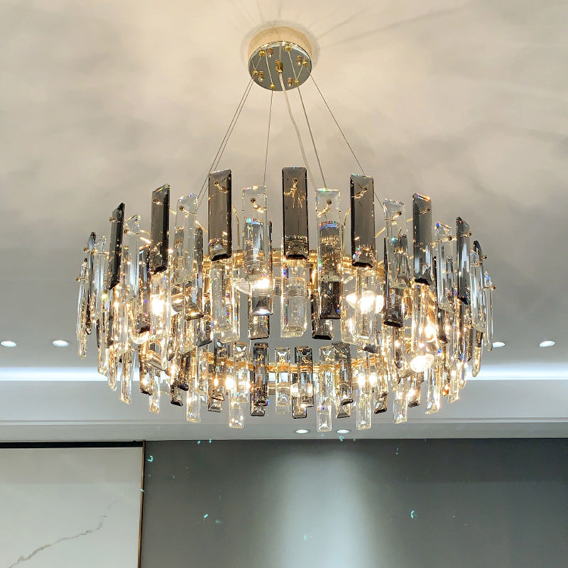 Luz de lámpara de araña moderna accesorios de iluminación de araña de araña circular