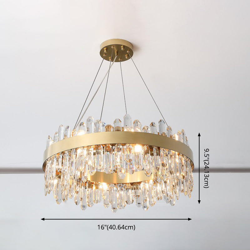 Modern Chandeliers For Foyer Circular Chandelier Pendant Lighting Fixtures