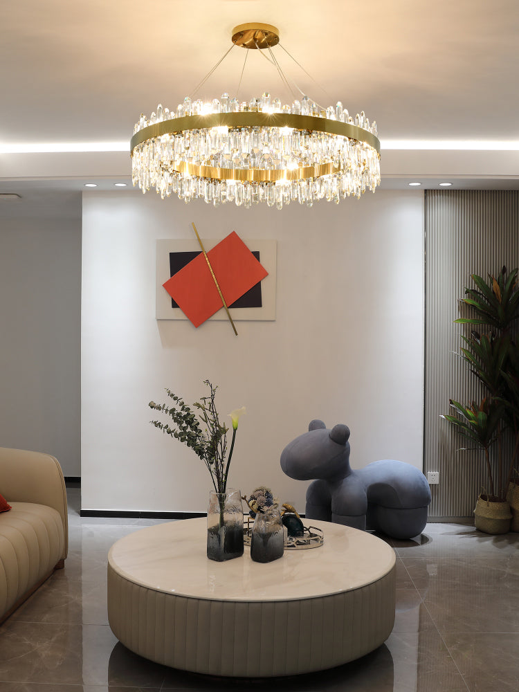 Modern Chandeliers For Foyer Circular Chandelier Pendant Lighting Fixtures