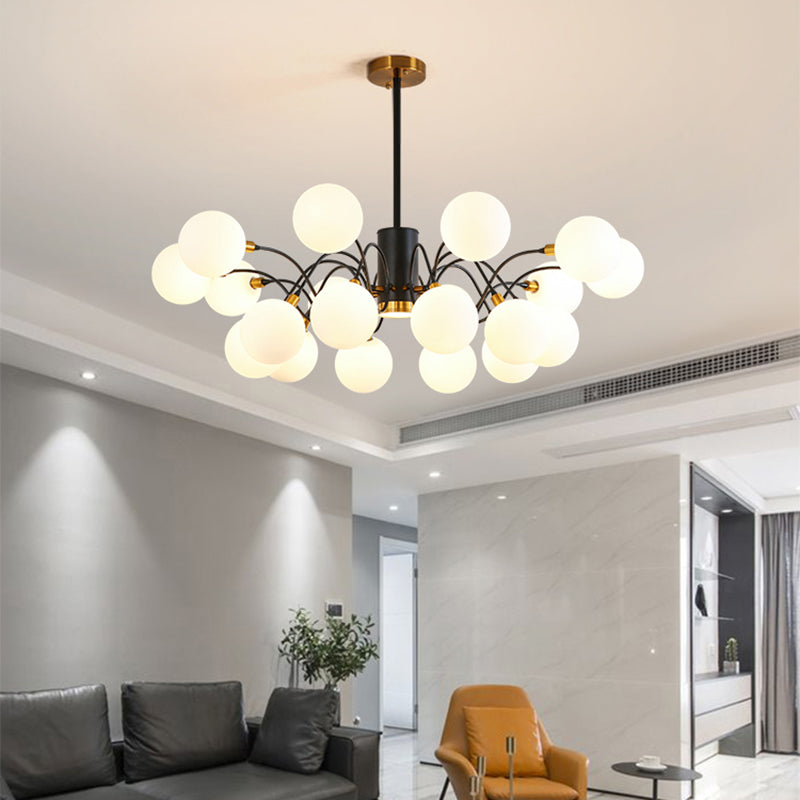 Modern Pendant Lighting Circular Chandelier Chandelier Light Fixtures Glass Chandelier