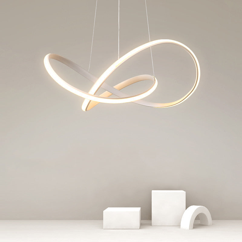 Nordic Modern Caractéristique Style LED PROSIBLE LUMIÈRE DE CHANDELIER POUR LA SALLE DU SOAU CHAMME SALLE