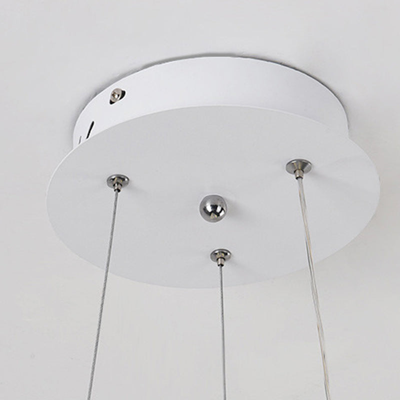 Nordic Modern Caractéristique Style LED PROSIBLE LUMIÈRE DE CHANDELIER POUR LA SALLE DU SOAU CHAMME SALLE