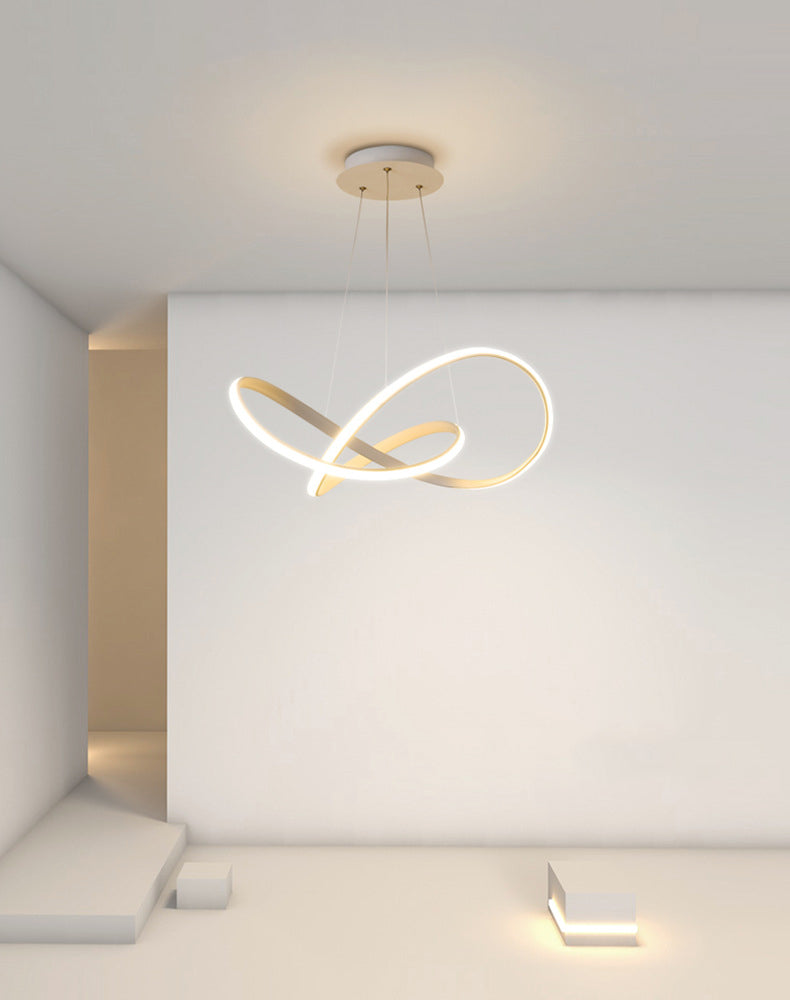 Nordic Modern Caractéristique Style LED PROSIBLE LUMIÈRE DE CHANDELIER POUR LA SALLE DU SOAU CHAMME SALLE