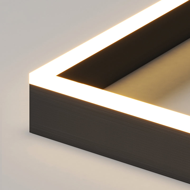 Modern Dining Room Lighting Multiple Squares Chandelier Lighting Fixtures