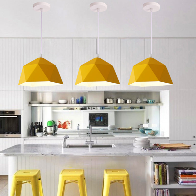 Einstellbare Länge 1 leichte geometrische hängende leichte, moderne Anhängerleuchte für das Restaurant