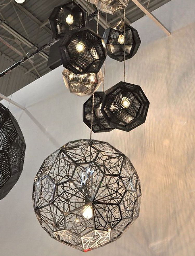 1-Light Metal Suspended Lighting Fixture Contemporary Pendant Light Kit for Dining Room