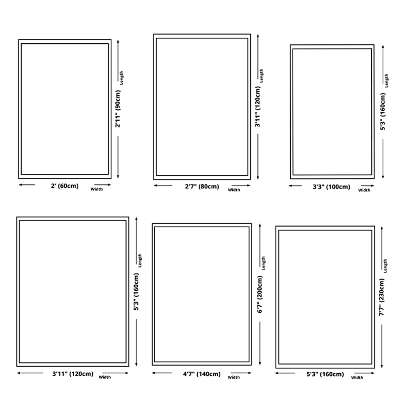 Pink Modern Area Rug Geometric Pattern Polyester Area Carpet Anti-Slip Rug for Living Room