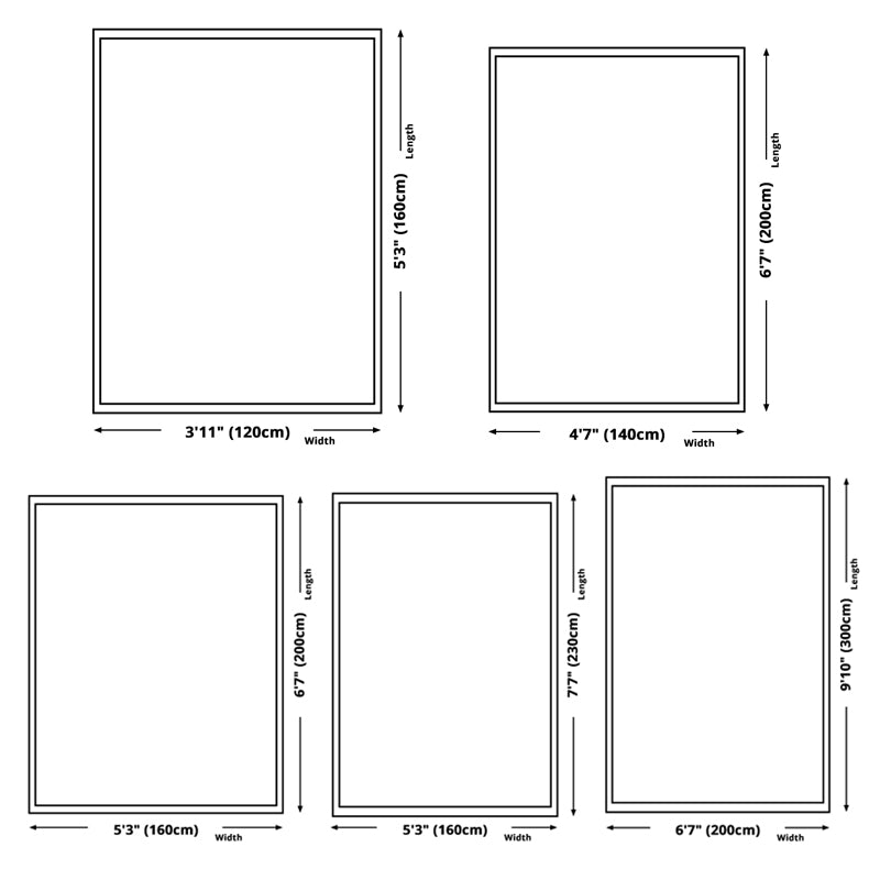 Modern Home Decoration Carpet Checkered Pattern Area Rug Polyester Stain Resistant Indoor Carpet