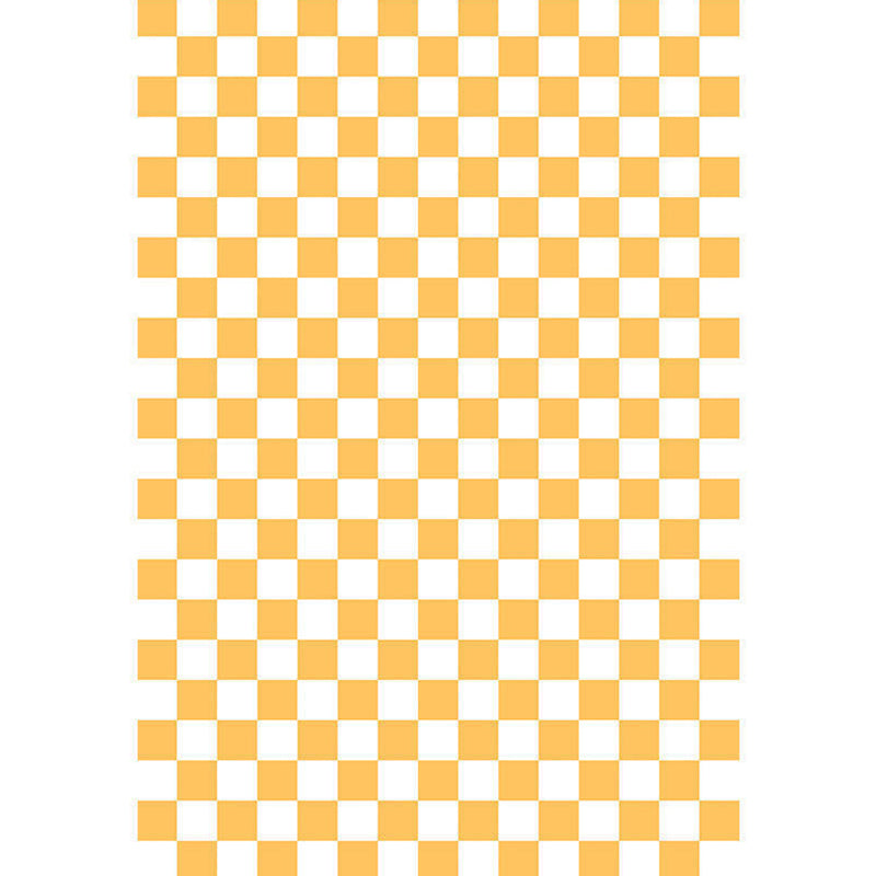 Minimalist Checkered Print Carpet Polyester Area Rug Stain Resistant Indoor Carpet for Living Room