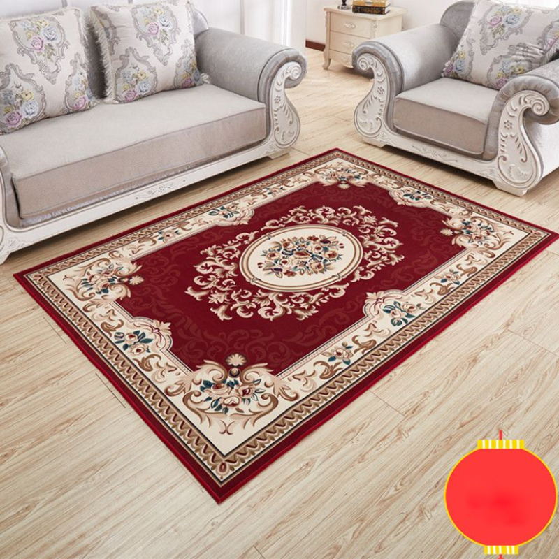 Alfombra retro de alfombra retro alfombra de respaldo sin deslizamiento para la decoración del hogar