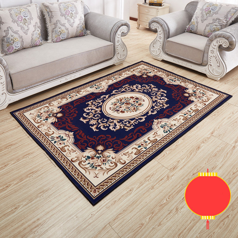 Alfombra retro de alfombra retro alfombra de respaldo sin deslizamiento para la decoración del hogar