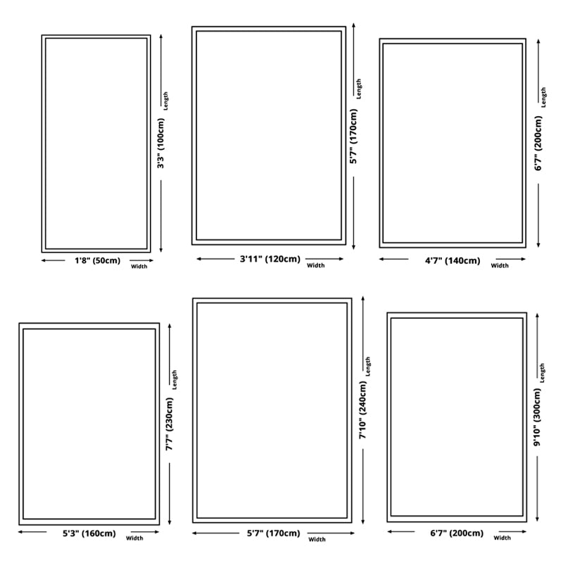 White Modern Rug Polyester Circle Area Rug Washable Indoor Rug for Living Room