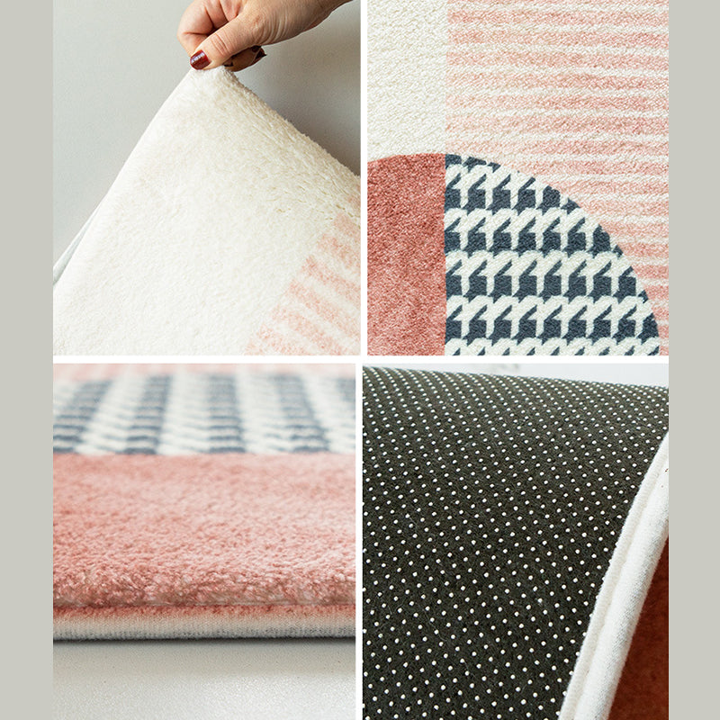 Moquette moquette funky ad animale funky tappeto lavabile area comodino moquette con supporto non slip