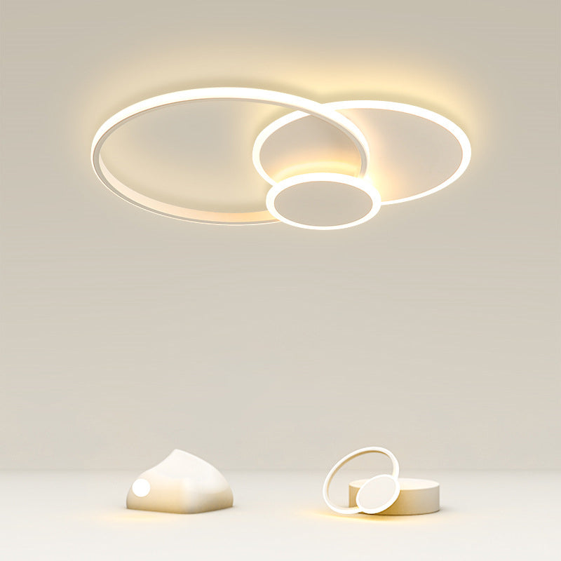 Slip Room 3 - Tier Metal Frame Flush Mount Lighting Modern Tetto Fissaggio