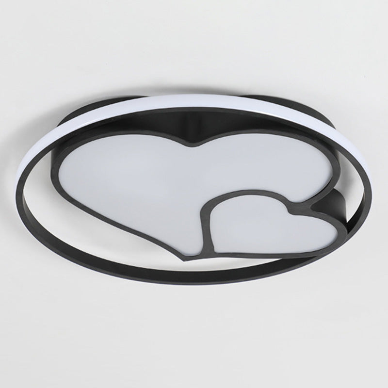 Accesorio de iluminación Led moderno, accesorio de iluminación empotrado, pantalla de acrílico y metal para dormitorio