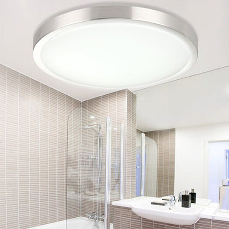 Modern Led Fixture Flush Mount Lighting Fixture Acrylic Lampshade for Bedroom