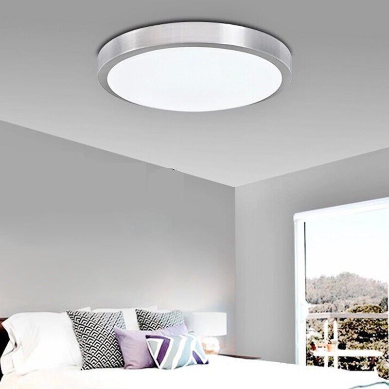 Modern Led Fixture Flush Mount Lighting Fixture Acrylic Lampshade for Bedroom