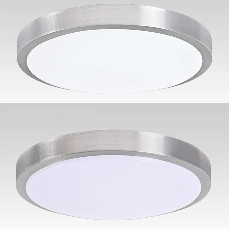 Modern Led Fixture Flush Mount Lighting Fixture Acrylic Lampshade for Bedroom