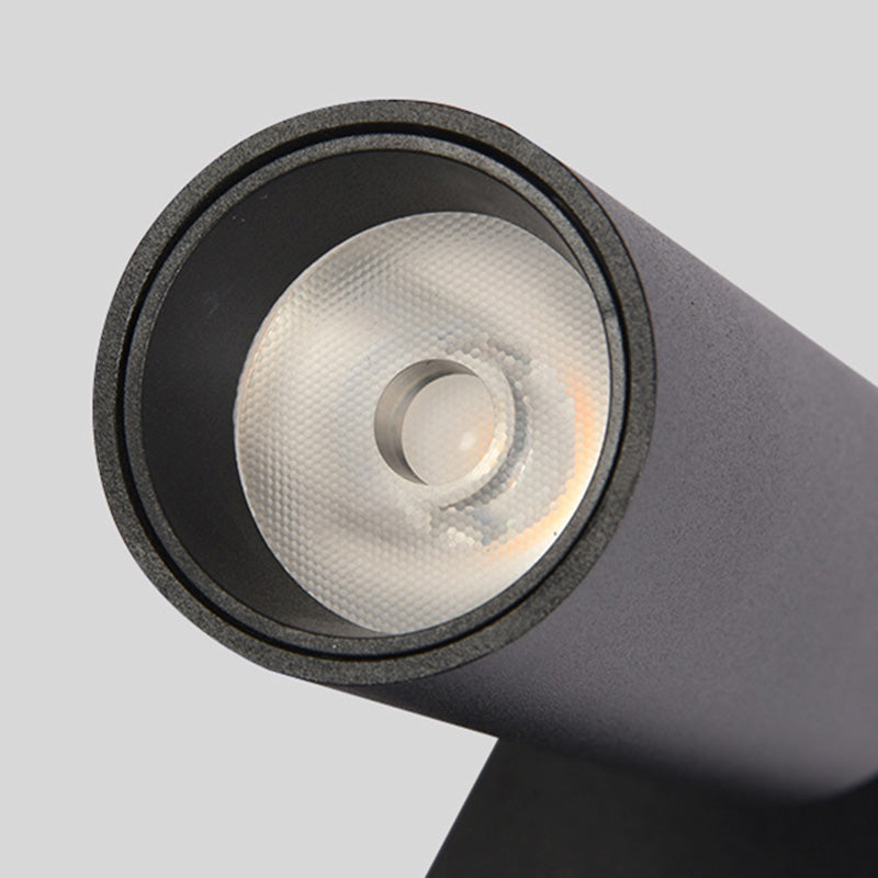 Funzione illuminazione a parete del cilindro in metallo Light Apt Stipide Minimalist Wall Funte