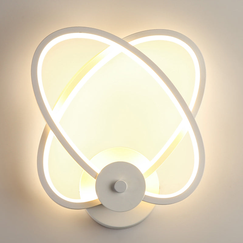 Accesorio de iluminación de pared geométrica de estilo nórdico LLUACIÓN MUNTA MONTAJE DEL ALMENTO DEL DORMITOR METAL