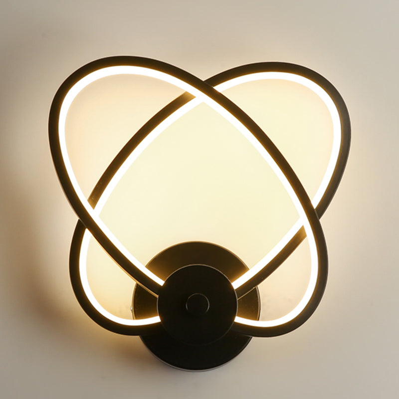 Accesorio de iluminación de pared geométrica de estilo nórdico LLUACIÓN MUNTA MONTAJE DEL ALMENTO DEL DORMITOR METAL