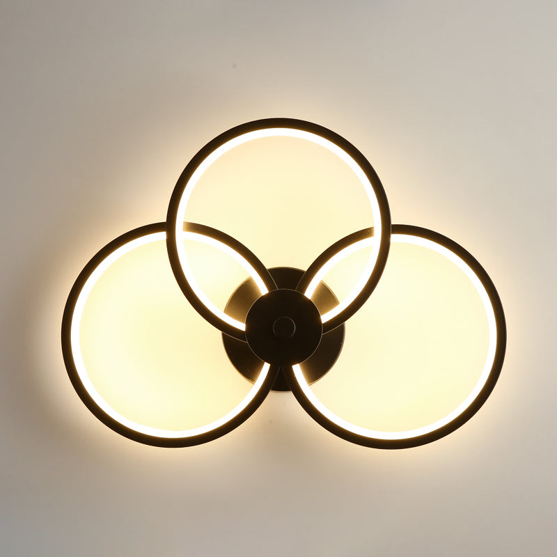 Accesorio de iluminación de pared geométrica de estilo nórdico LLUACIÓN MUNTA MONTAJE DEL ALMENTO DEL DORMITOR METAL