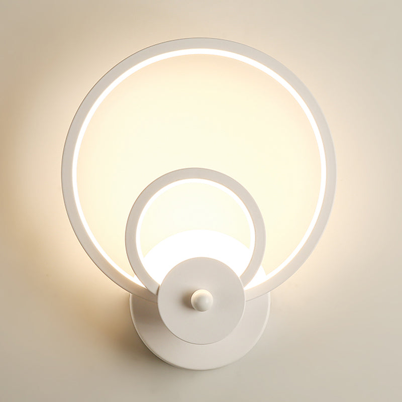 Accesorio de iluminación de pared geométrica de estilo nórdico LLUACIÓN MUNTA MONTAJE DEL ALMENTO DEL DORMITOR METAL