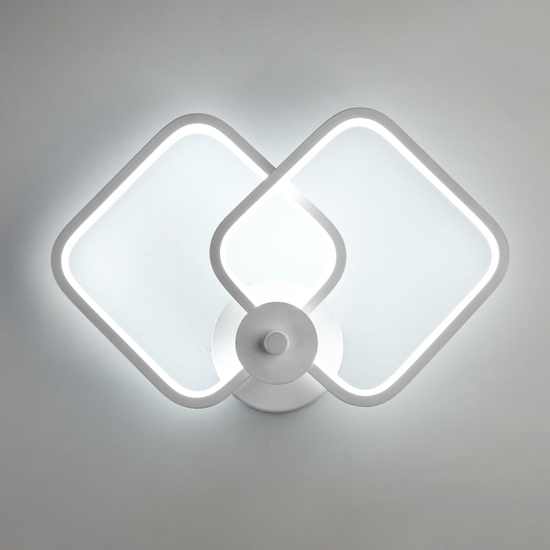 Accesorio de iluminación de pared geométrica de estilo nórdico LLUACIÓN MUNTA MONTAJE DEL ALMENTO DEL DORMITOR METAL