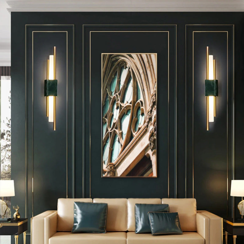 Cylinder Wall Mounted Lamp Postmodern Simplicity Acrylic Wall Mount Lamp for Living Room