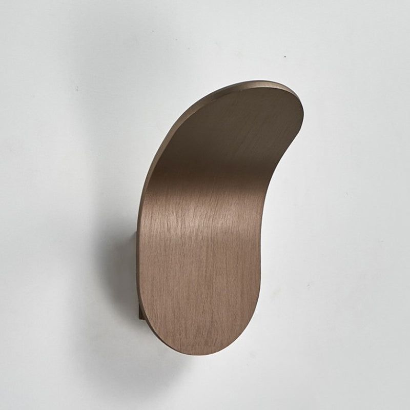 Bend Wall Mounted Lamp Postmodern Simplicity Aluminum Wall Mount Lamp for Living Room