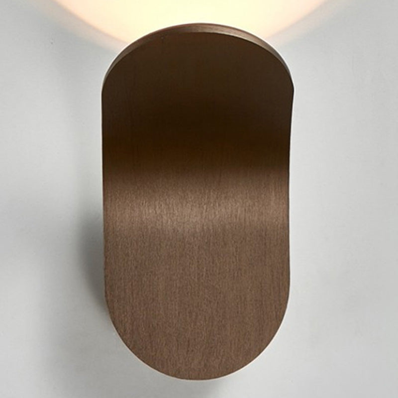 Bend Wall Mounted Lamp Postmodern Simplicity Aluminum Wall Mount Lamp for Living Room