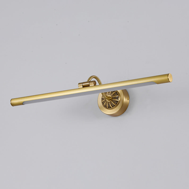 Luci a specchio vanità tradizionali Acrilico Acrilico Acrifide per il bagno