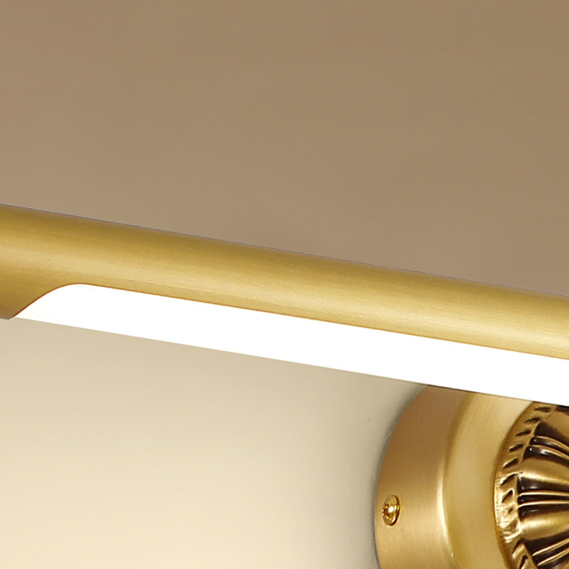 Luci a specchio vanità tradizionali Acrilico Acrilico Acrifide per il bagno