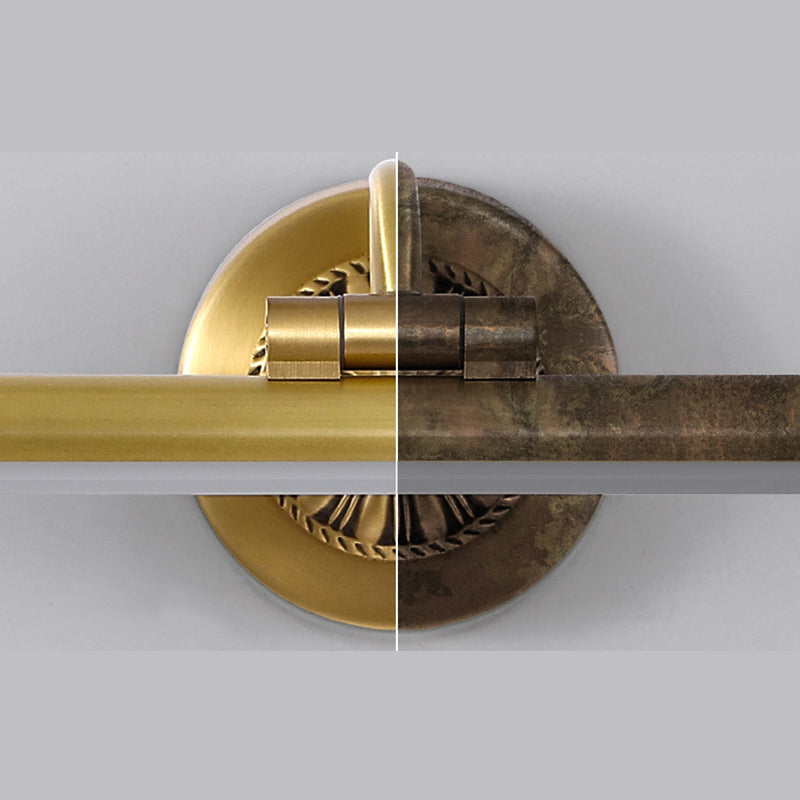 Luci a specchio vanità tradizionali Acrilico Acrilico Acrifide per il bagno