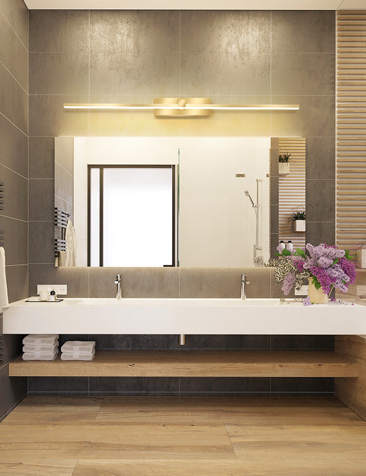 Vanité allongée Lumières murales postmodernes simplicité applique murale acrylique pour salle de bain