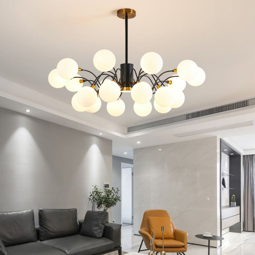 Modern Pendant Lighting Circular Chandelier Chandelier Light Fixtures Glass Chandelier