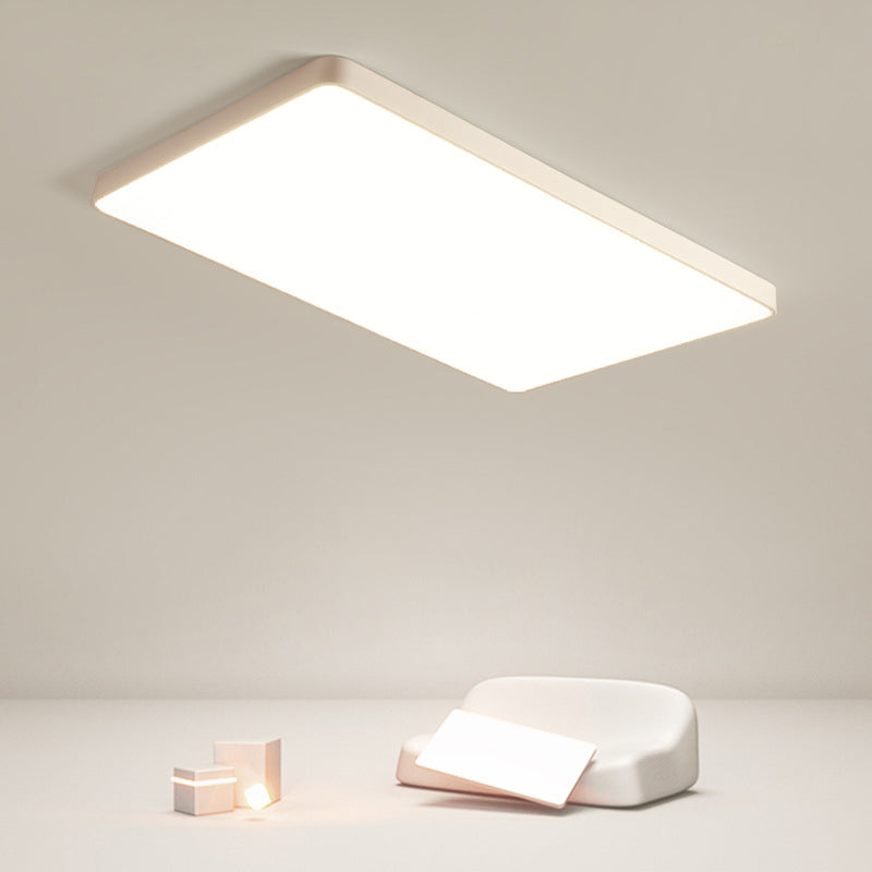 Geometrische Acryl-LED-Deckenleuchten im modernen Stil, 1-Licht-Unterputzlampen