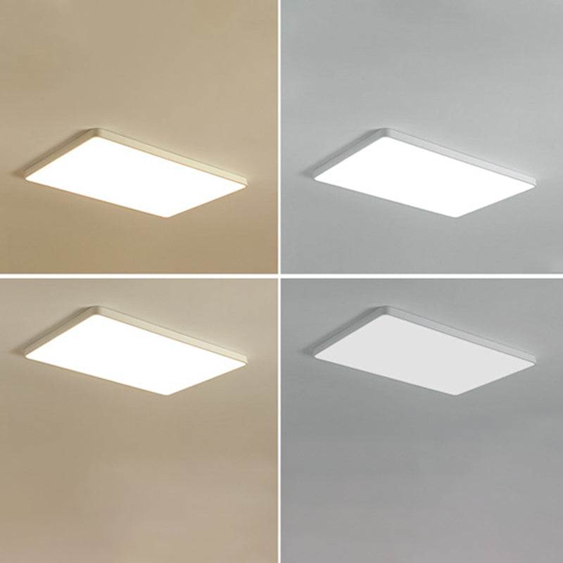 Geometrische Acryl-LED-Deckenleuchten im modernen Stil, 1-Licht-Unterputzlampen